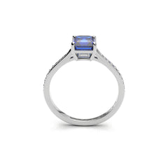 AGNÉS BLEU 18K GOLD RING - MARCVS JOYEROS AGNÉS BLEU 18K GOLD RING - MARCVS JOYEROS