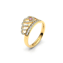 CYLIANE 18K GOLD RING - MARCVS JOYEROS CYLIANE 18K GOLD RING - MARCVS JOYEROS