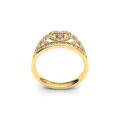 CYLIANE 18K GOLD RING - MARCVS JOYEROS CYLIANE 18K GOLD RING - MARCVS JOYEROS