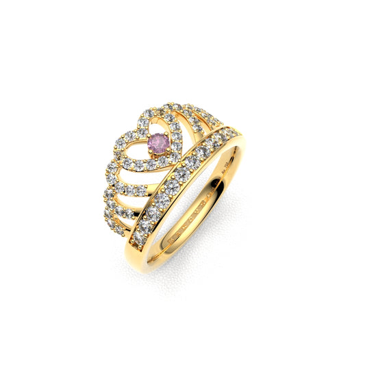CYLIANE 18K GOLD RING - MARCVS JOYEROS