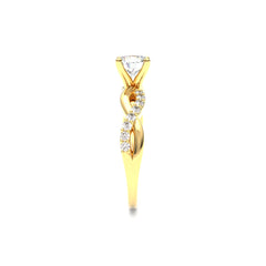 EMMA 18K GOLD ENGAGEMENT RING - MARCVS JOYEROS EMMA 18K GOLD ENGAGEMENT RING - MARCVS JOYEROS