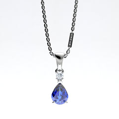 18K GOLD AMOUR BLEU PENDANT - MARCVS JOYEROS  18K GOLD AMOUR BLEU PENDANT - MARCVS JOYEROS