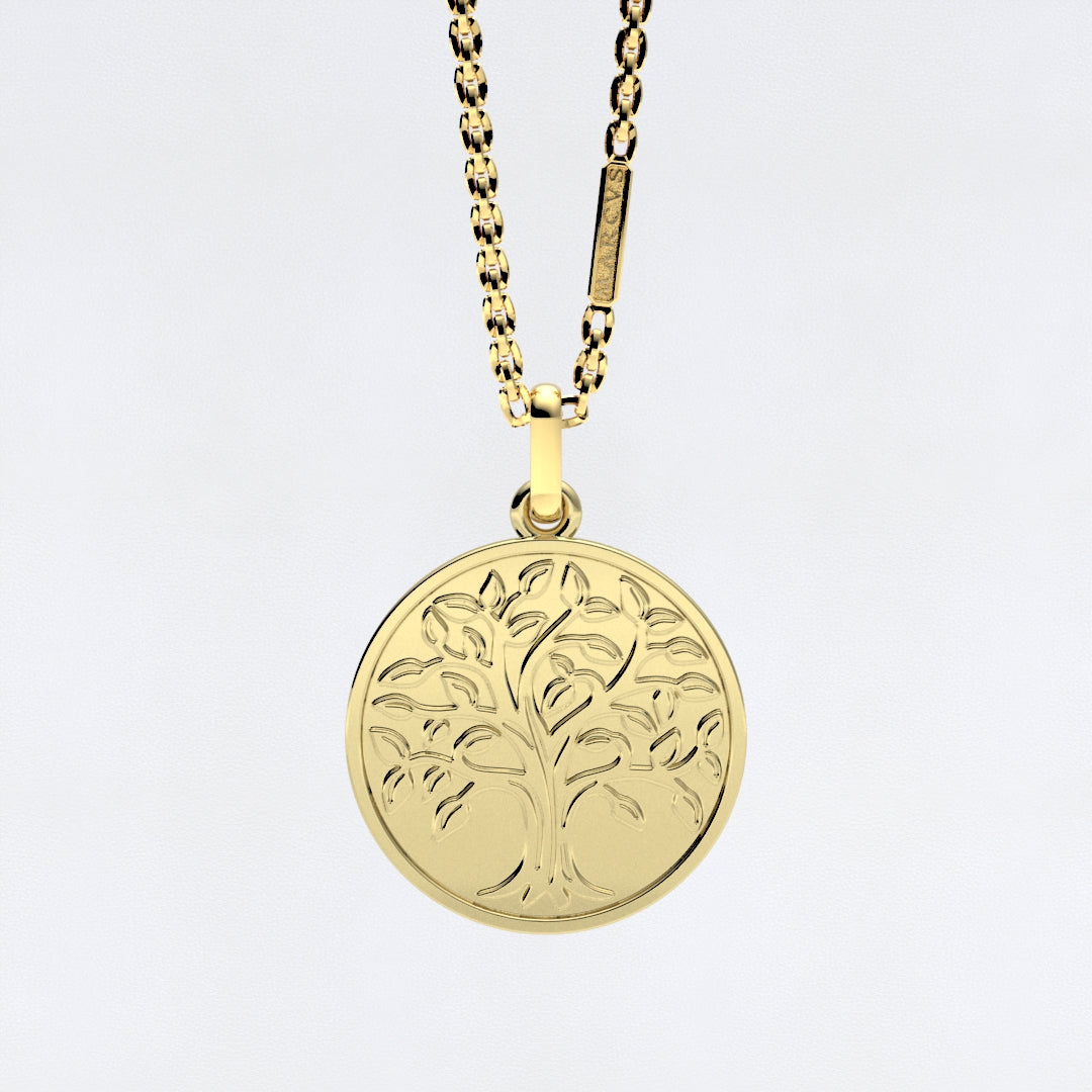 TREE OF LIFE PENDANT 18K GOLD - MARCVS JOYEROS
