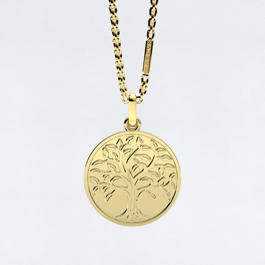 DIJE ÁRBOL DE LA VIDA ORO 18K - MARCVS JOYEROS