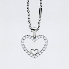 18K GOLD HEART PENDANT - MARCVS JOYEROS  18K GOLD HEART PENDANT - MARCVS JOYEROS