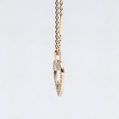 18K GOLD HEART PENDANT - MARCVS JOYEROS  18K GOLD HEART PENDANT - MARCVS JOYEROS