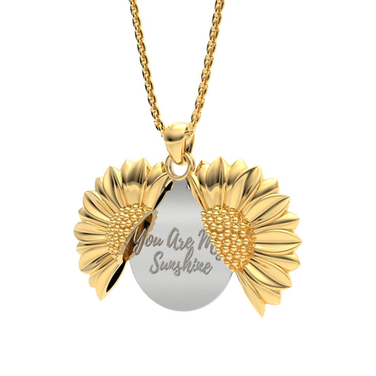 DIJE SOL ORO 18K - MARCVS JOYEROS