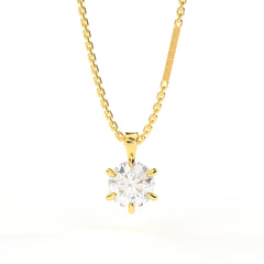 18K GOLD SHANTAL PENDANT - MARCVS JOYEROS  18K GOLD SHANTAL PENDANT - MARCVS JOYEROS