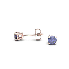 IVETTE BLEU 18K GOLD EARRINGS - MARCVS JOYEROS IVETTE BLEU 18K GOLD EARRINGS - MARCVS JOYEROS
