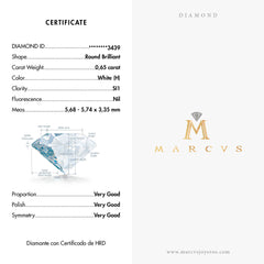NATURAL DIAMOND DN2022CD13439HRD - MARCVS JOYEROS  NATURAL DIAMOND DN2022CD13439HRD - MARCVS JOYEROS