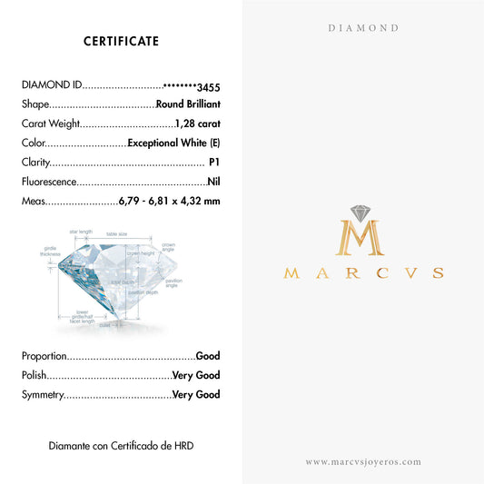 NATURAL DIAMOND DN2022CD13455HRD - MARCVS JOYEROS