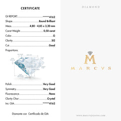 NATURAL DIAMOND DN2022CD04162GIA - MARCVS JOYEROS  NATURAL DIAMOND DN2022CD04162GIA - MARCVS JOYEROS