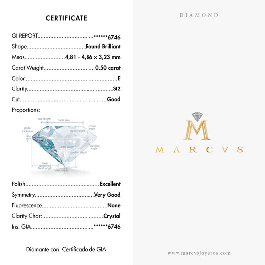 NATURAL DIAMOND DN2022CD06746GIA - MARCVS JOYEROS