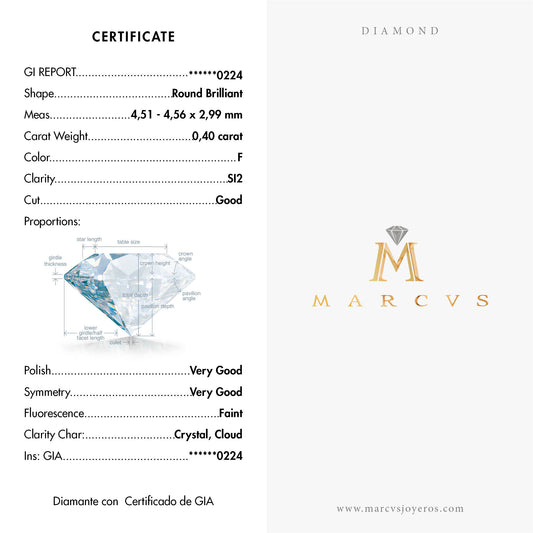 NATURAL DIAMOND DN2022CD00224GIA - MARCVS JOYEROS