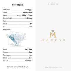 NATURAL DIAMOND DN2022CD62271GIA - MARCVS JOYEROS  NATURAL DIAMOND DN2022CD62271GIA - MARCVS JOYEROS