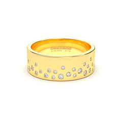 ANNIK WEDDING RINGS 18K YELLOW GOLD - MARCVS JOYEROS ANNIK WEDDING RINGS 18K YELLOW GOLD - MARCVS JOYEROS