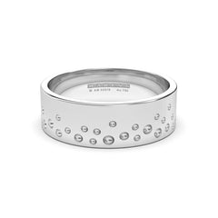 ANNIK WEDDING RINGS 18K WHITE GOLD - MARCVS JOYEROS ANNIK WEDDING RINGS 18K WHITE GOLD - MARCVS JOYEROS