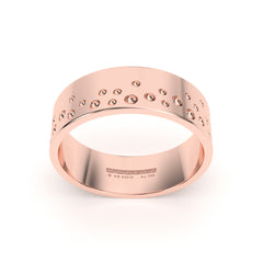 ANNIK WEDDING RINGS 18K ROSE GOLD - MARCVS JOYEROS ANNIK WEDDING RINGS 18K ROSE GOLD - MARCVS JOYEROS