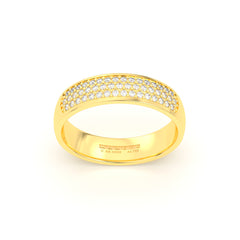 JOSIANE WEDDING RINGS 18K YELLOW GOLD - MARCVS JOYEROS JOSIANE WEDDING RINGS 18K YELLOW GOLD - MARCVS JOYEROS
