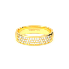 JOSIANE WEDDING RINGS 18K YELLOW GOLD - MARCVS JOYEROS JOSIANE WEDDING RINGS 18K YELLOW GOLD - MARCVS JOYEROS