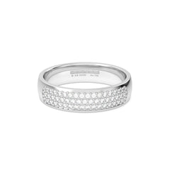 JOSIANE WEDDING RINGS 18K WHITE GOLD - MARCVS JOYEROS JOSIANE WEDDING RINGS 18K WHITE GOLD - MARCVS JOYEROS
