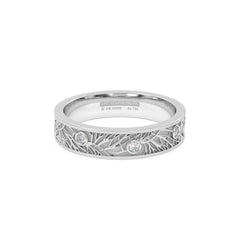 JOSIANE WEDDING RINGS 18K WHITE GOLD - MARCVS JOYEROS JOSIANE WEDDING RINGS 18K WHITE GOLD - MARCVS JOYEROS