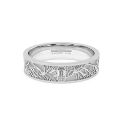 JOSIANE WEDDING RINGS 18K WHITE GOLD - MARCVS JOYEROS JOSIANE WEDDING RINGS 18K WHITE GOLD - MARCVS JOYEROS