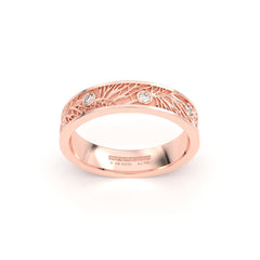 JOSIANE WEDDING RINGS 18K ROSE GOLD - MARCVS JOYEROS JOSIANE WEDDING RINGS 18K ROSE GOLD - MARCVS JOYEROS