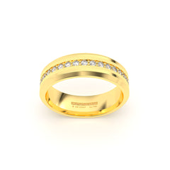 CAPRICCIO LUM WEDDING RINGS 18K YELLOW GOLD - MARCVS JOYEROS CAPRICCIO LUM WEDDING RINGS 18K YELLOW GOLD - MARCVS JOYEROS