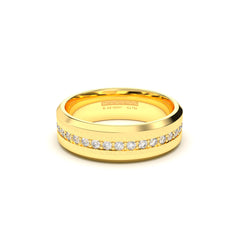 CAPRICCIO LUM WEDDING RINGS 18K YELLOW GOLD - MARCVS JOYEROS CAPRICCIO LUM WEDDING RINGS 18K YELLOW GOLD - MARCVS JOYEROS