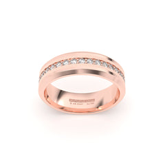 CAPRICCIO LUM WEDDING RINGS ROSE GOLD 18K - MARCVS JOYEROS CAPRICCIO LUM WEDDING RINGS ROSE GOLD 18K - MARCVS JOYEROS