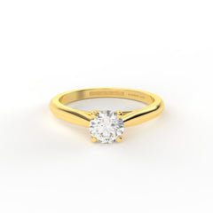 CHLOE 18K GOLD ENGAGEMENT RING - MARCVS JOYEROS  CHLOE 18K GOLD ENGAGEMENT RING - MARCVS JOYEROS