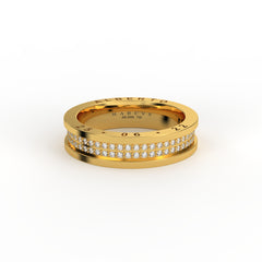 CINNIA WEDDING RINGS 18K YELLOW GOLD - MARCVS JOYEROS CINNIA WEDDING RINGS 18K YELLOW GOLD - MARCVS JOYEROS