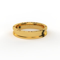 CINNIA WEDDING RINGS 18K YELLOW GOLD - MARCVS JOYEROS CINNIA WEDDING RINGS 18K YELLOW GOLD - MARCVS JOYEROS