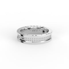 CINNIA WEDDING RINGS 18K WHITE GOLD - MARCVS JOYEROS CINNIA WEDDING RINGS 18K WHITE GOLD - MARCVS JOYEROS