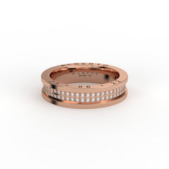 CINNIA WEDDING RINGS 18K ROSE GOLD - MARCVS JOYEROS CINNIA WEDDING RINGS 18K ROSE GOLD - MARCVS JOYEROS