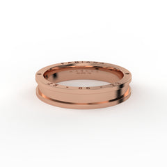 CINNIA WEDDING RINGS 18K ROSE GOLD - MARCVS JOYEROS CINNIA WEDDING RINGS 18K ROSE GOLD - MARCVS JOYEROS