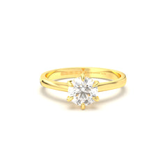 FANNY ENGAGEMENT RING 18K GOLD - MARCVS JOYEROS FANNY ENGAGEMENT RING 18K GOLD - MARCVS JOYEROS