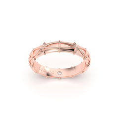 DAFNE WEDDING RINGS 18K GOLD - MARCVS JOYEROS DAFNE WEDDING RINGS 18K GOLD - MARCVS JOYEROS