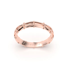 DAFNE WEDDING RINGS 18K GOLD - MARCVS JOYEROS DAFNE WEDDING RINGS 18K GOLD - MARCVS JOYEROS