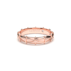 DAFNE WEDDING RINGS 18K GOLD - MARCVS JOYEROS DAFNE WEDDING RINGS 18K GOLD - MARCVS JOYEROS