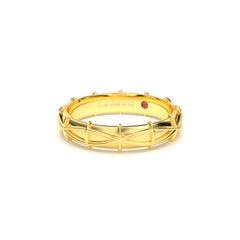 DAFNE WEDDING RINGS 18K GOLD - MARCVS JOYEROS DAFNE WEDDING RINGS 18K GOLD - MARCVS JOYEROS