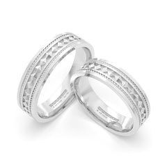 JOSIANE WEDDING RINGS 18K YELLOW GOLD - MARCVS JOYEROS JOSIANE WEDDING RINGS 18K YELLOW GOLD - MARCVS JOYEROS