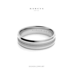 DIONE WEDDING RINGS 18K WHITE GOLD - MARCVS JOYEROS DIONE WEDDING RINGS 18K WHITE GOLD - MARCVS JOYEROS