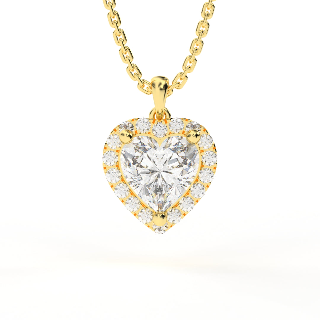 18K GOLD SHANTAL PENDANT - MARCVS JOYEROS