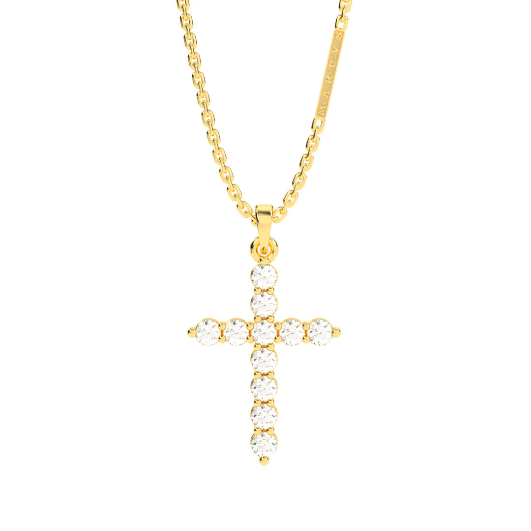 18K GOLD SHANTAL PENDANT - MARCVS JOYEROS