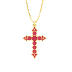 18K GOLD SHANTAL PENDANT - MARCVS JOYEROS  18K GOLD SHANTAL PENDANT - MARCVS JOYEROS