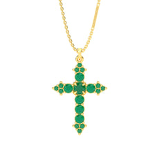 18K GOLD SHANTAL PENDANT - MARCVS JOYEROS  18K GOLD SHANTAL PENDANT - MARCVS JOYEROS