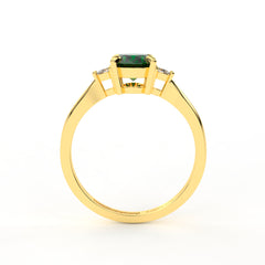 NATALI 18K GOLD ENGAGEMENT RING - MARCVS JOYEROS NATALI 18K GOLD ENGAGEMENT RING - MARCVS JOYEROS