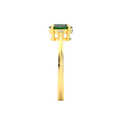 NATALI 18K GOLD ENGAGEMENT RING - MARCVS JOYEROS NATALI 18K GOLD ENGAGEMENT RING - MARCVS JOYEROS